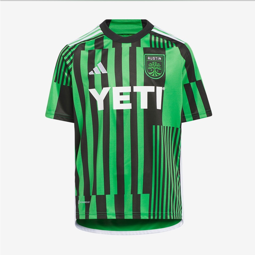 Austin FC Adidas Youth Jersey 2024